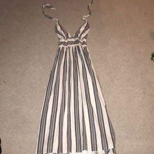 Striped Maxi Dress